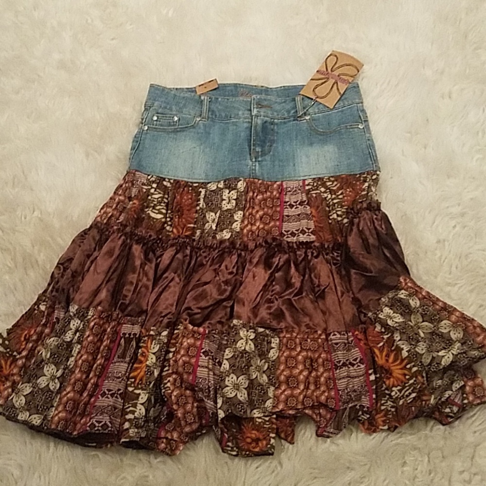 NWT Boho style skirt